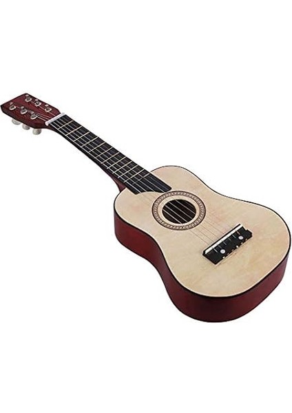 25 Inç Basswood Akustik Gitar 6 Strings Küçük Mini Gitar ile Gitar Seçim Dizeleri Çocuk Çocuklar Için Hediye Acemi indirimleri