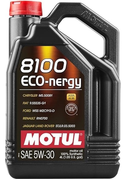 8100 Eco-Nergy 5W30 4lt fiyatları