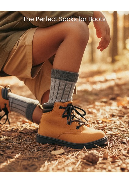 4 Çift Alpaka Yünlü Renkli Doğal Kışlık Ayakkabı Bot Termal Çocuk Çorap 1096 fiyatları