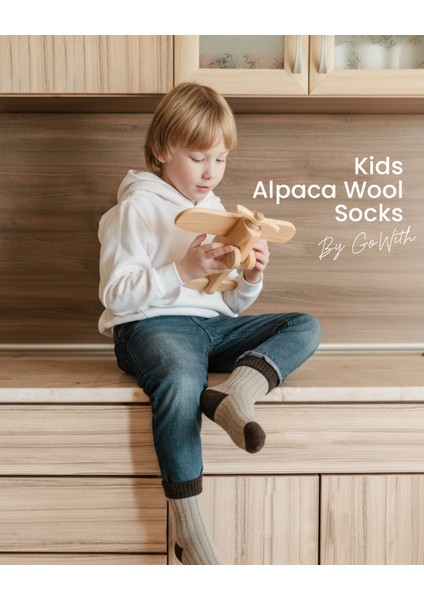 4 Çift Alpaka Yünlü Renkli Doğal Kışlık Ayakkabı Bot Termal Çocuk Çorap 1096 indirimleri