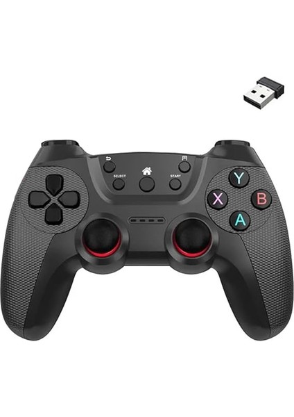 Çiftli 2.4g Kablosuz Oyun Kolu Pc Uyumlu Pilli Joystick Wireless Gamepad Hassas Trigger Kaymaz Tasarım Çiftli G2.4g (Siyah) fiyatları