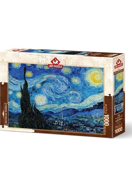Puzzle Yıldızlı Gece, 1889 1000 Parça Puzzle