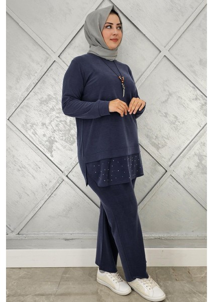 Kadın Kolye ve Taş Detaylı Tesettür Takım fiyatları