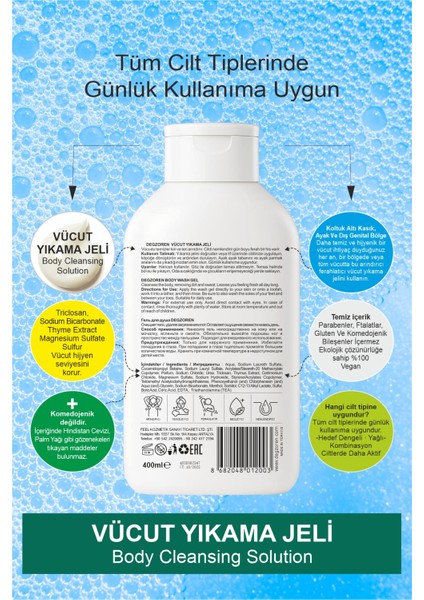 Vücut Yıkama Jeli 400ML fırsatları