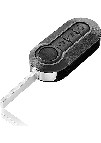 Araba Anahtarı Kabuk Araba Anahtarı Fiat 500 Brava Bravo Grande Punto Panda Croma Linea Ducato Uzaktan Kumanda Anahtar Kapağı 2 Düğme Değiştirme Uzaktan Anahtar Kılıfı Çevirme Anahtarı fırsatları