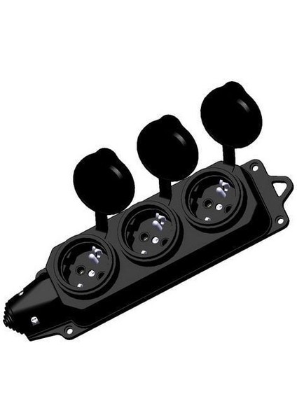 3 Lü Monofaze Kauçuk Grup Priz
