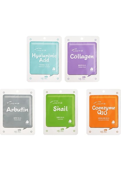 5'li Karışık Yüz Maskesi (Asq)