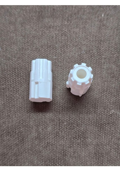 Çift Mekanizmalı Tül Stor Perde Mekanizma Zincir Kapak Tamir Seti Beyaz