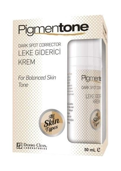 Dermo Clean Pigmentone Leke Giderici Krem 50 ml
