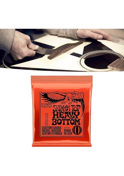 Gitar Telleri, Elektro Gitar Teli, Bakır Top Uçlu Hex Karbon Çelik Tel Enstrüman Aksesuarı, Akort Stabilitesi modelleri