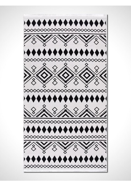 Otantik 3048 Modern Baskı Halı Silinebilir Yıkanabilir Salon Antre Mutfak Halı Yolluk