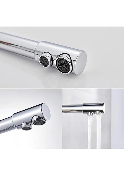 Water Arıtma Bataryası 3 Yollu Musluk Sıcak-Soğuk Mix Arıtma Krom, 41553YK fırsatları