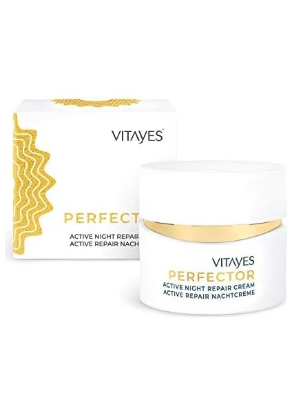Vıtayes Perfector Yaşlanma Karşıtı Yoğun Nemlendirici Gece Kremi Dna Onarım Mekanizmasını Uyaran Etkili Formül, 50 ml fiyatları