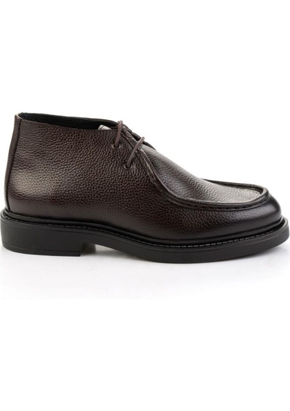 Kahve Hakiki Deri Erkek Bot & Bootie E02648606640 indirimleri