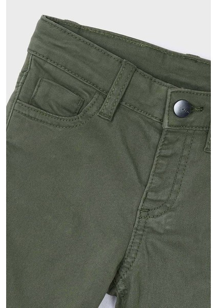 Erkek Çocuk Slim Fit 5 Cepli Pantolon - Haki modelleri