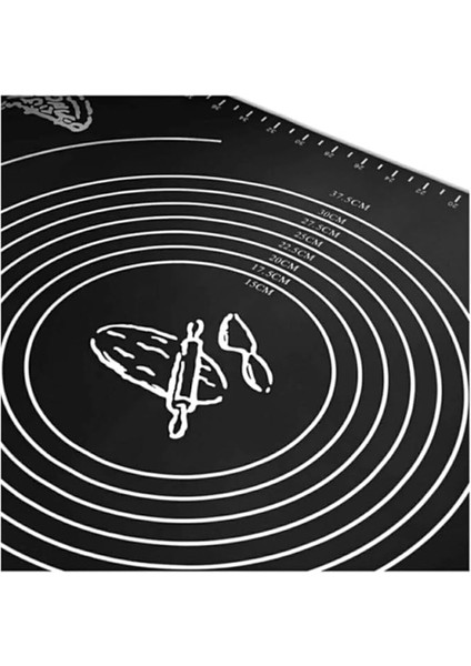 Home Hamur Matı (65X45, Siyah)