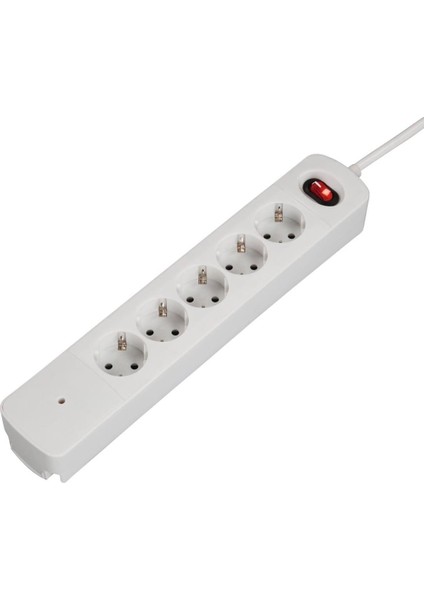 " - " Akım Korumalı Priz, Beyaz