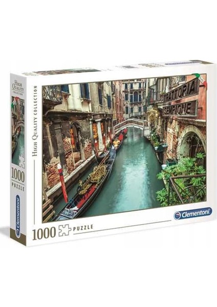 - 1000 Parça Yetişkin Puzzle - Venice Canal