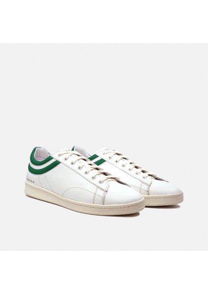 Flyıng Ace M Erkek Sneaker ( Günlük) FA001-01-007 Helms Paris Sneakers Flying Ace White Green indirimleri