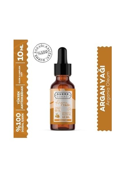 Gurme Sokağı Argan Yağı 10 ml fiyatları