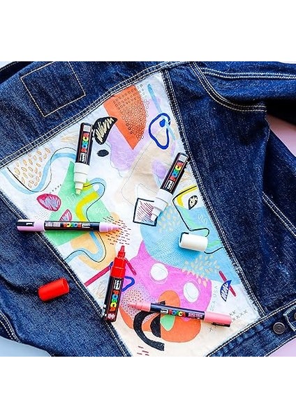 Poster Markörü Posca Set Pc-3m/8c Sc Soft Renk 8 Li fırsatları