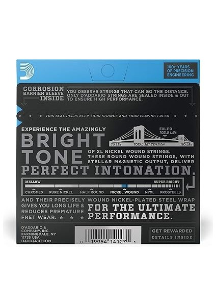 EXL110 Elektro Gitar Teli (10-46) fiyatları