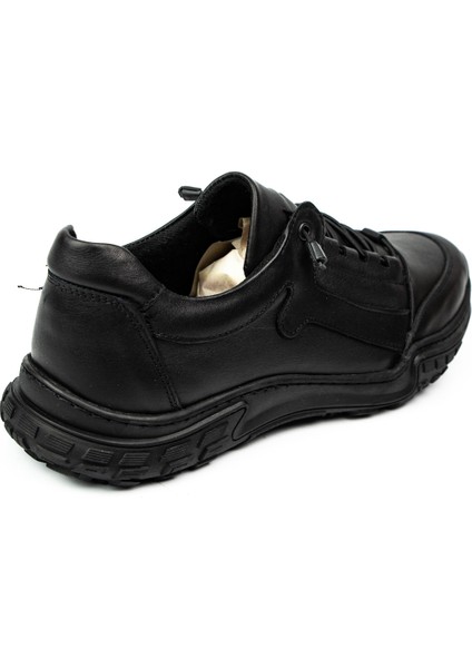 Babalı 246 Restfull Siyah Deri Günlük Erkek Ayakkabı fırsatları