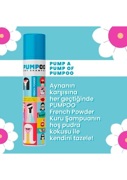 Pumpoo Dry Shampoo - French Powder