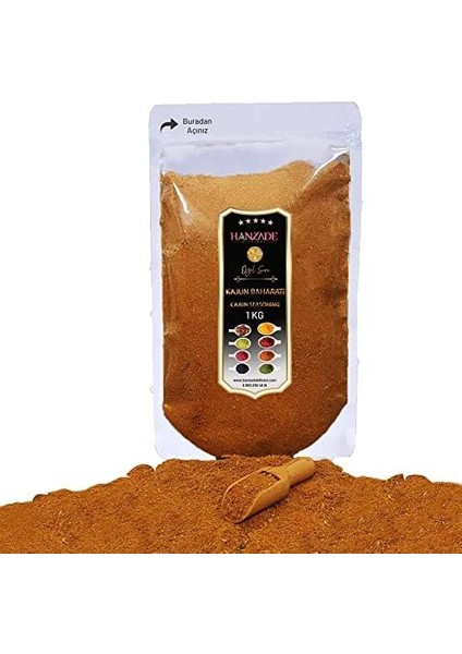 Hanzade Bitkisel Kajun Cajun Baharatı 1 kg fiyatları