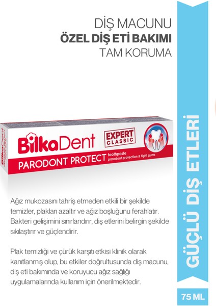 Parodont Protect Diş Macunu Koruma & Sıkı Diş Etleri - Classic