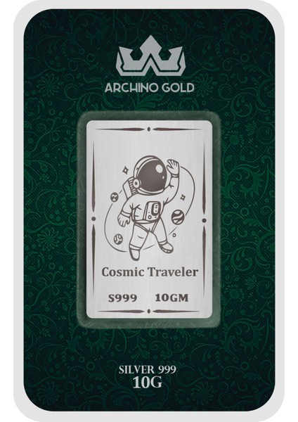 Hediyeye Özel 10 Gram Sonsuzluğa Uzanan Astronot Temalı 999 Ayar Gümüş KÜLÇESI-707 fiyatları