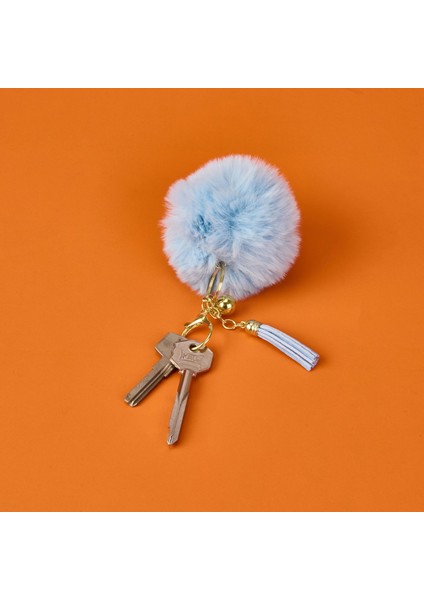 Ponpon Anahtarlık - Asorti - 13 cm fiyatları