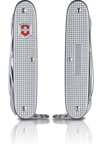 Cep Bıçağı Farmer x Alox (10 Fonksiyon, Bıçak, Konserve Açacağı, Tornavida, Ahşap Testeresi, Makas), Gümüş modelleri