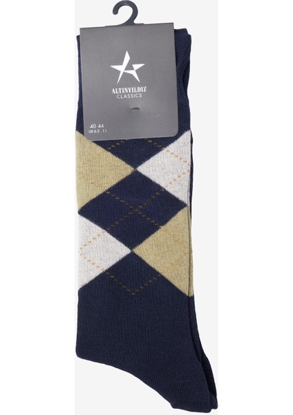 Yumuşak Dokulu Desenli Tekli Çorap