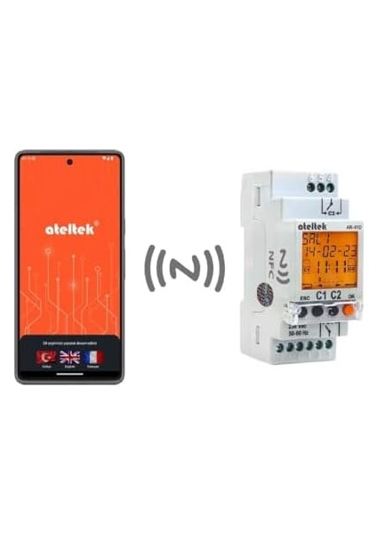 AR-01D-NFC Zaman Saati modelleri