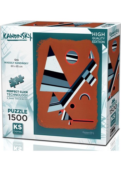 Games 1500 Parça Gris Puzzle