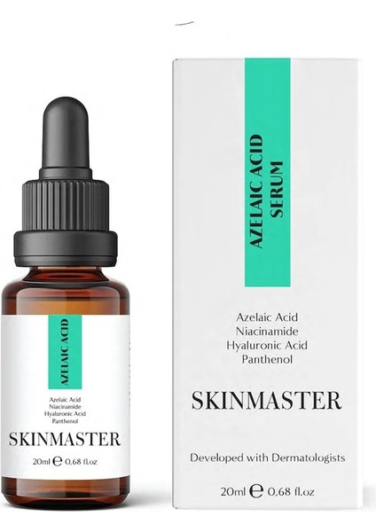 Skinmaster Akneye Yatkın Hassas Ciltlerin Kullanımına Uygun Leke Karşıtı Azelaik Asit Serum