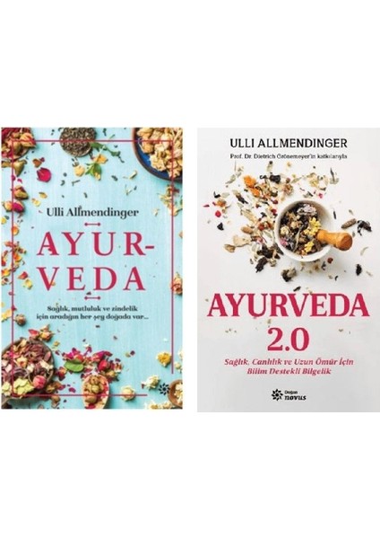 Ulli Allmendinger Ayurveda Seti 2 Kitap