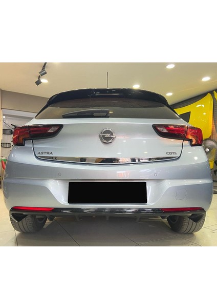 Opel Astra K Rieger Difüzör (Plastik) 2015-2021 Parlak Siyah modelleri