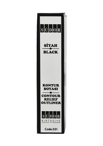 Kontür 25 ml Siyah 331