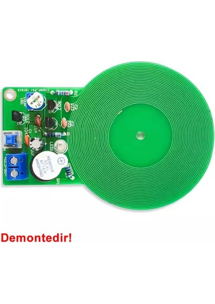 Metal Sensör Diy Kit Dedektör Elektronik Lehimleme Eğitim Devresi Dc 5V 60MM Temassız Algılayıcı fiyatları