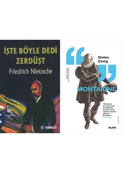 Işte Böyle Dedi Zerdüşt Ciltsiz + Montaigne