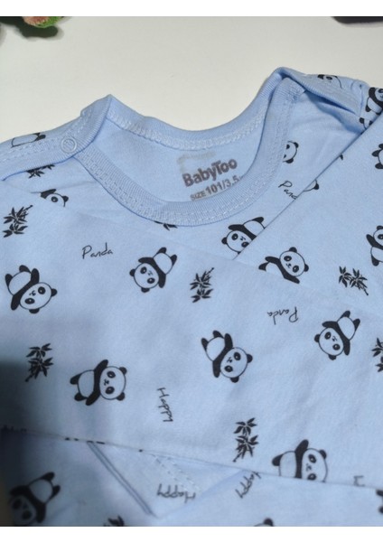 Çocuk Bebek Uzun Kollu Çıtçıtlı Body-Badi %100 Pamuk Nefes Alabilen Kumaş 3.5-4-5-6 Yaş fırsatları