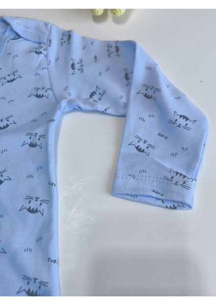 Kız Erkek Çocuk Bebek Uzun Kollu Çıtçıtlı Body-Badi %100 Pamuk 3.5-4-5-6 Yaş fırsatları