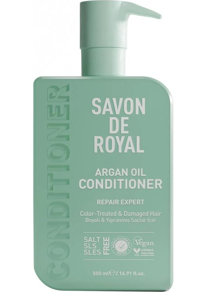 Savon De Royal Miracle Saç Kremi 500 ml | Boyalı ve Yıpranmış Saçlar | Onarım Uzmanı | Argan Yağı