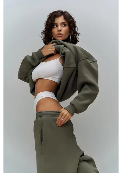 Kadın Trend Modal Oversiz Eşofman Takımı