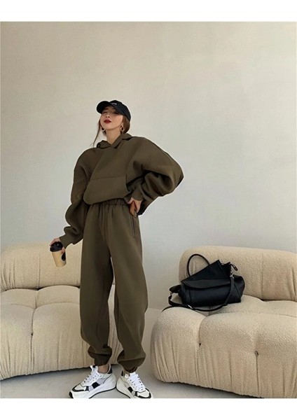 Kadın Trend Modal Oversiz Eşofman Takımı indirimleri