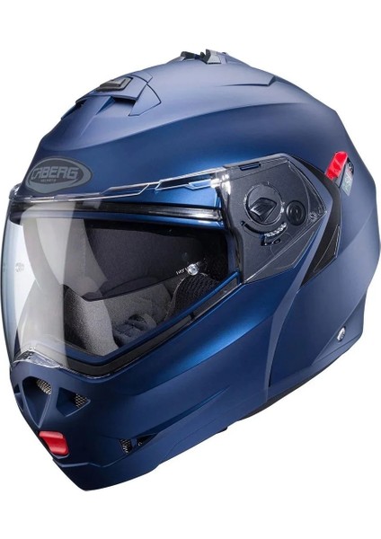 Duke x Tour Çene Açılır Motosiklet Kaskı Matt Blue Yamaha Mavisi Yeni Versiyon