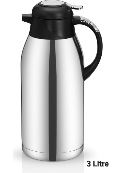 PNG-1300B 3 Litre Çift Katlı Çelik Çay Termosu fiyatları