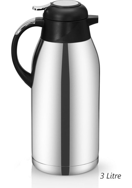 PNG-1300B 3 Litre Çift Katlı Çelik Çay Termosu fırsatları